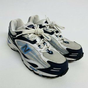 New Balance 717 Women Athletic Shoes Sneaker Size 8 D White Blue Running